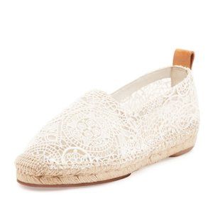 CHLOE Fabric Lace Espadrille